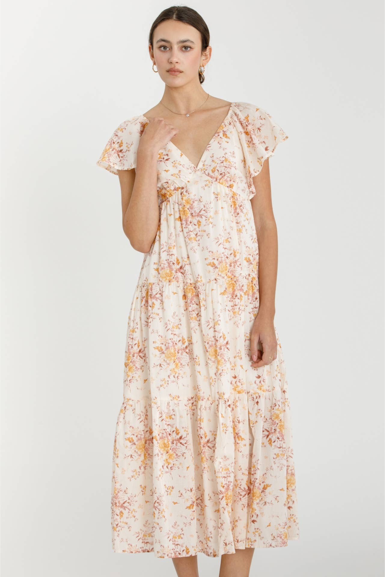 Sunset Blossom Dress