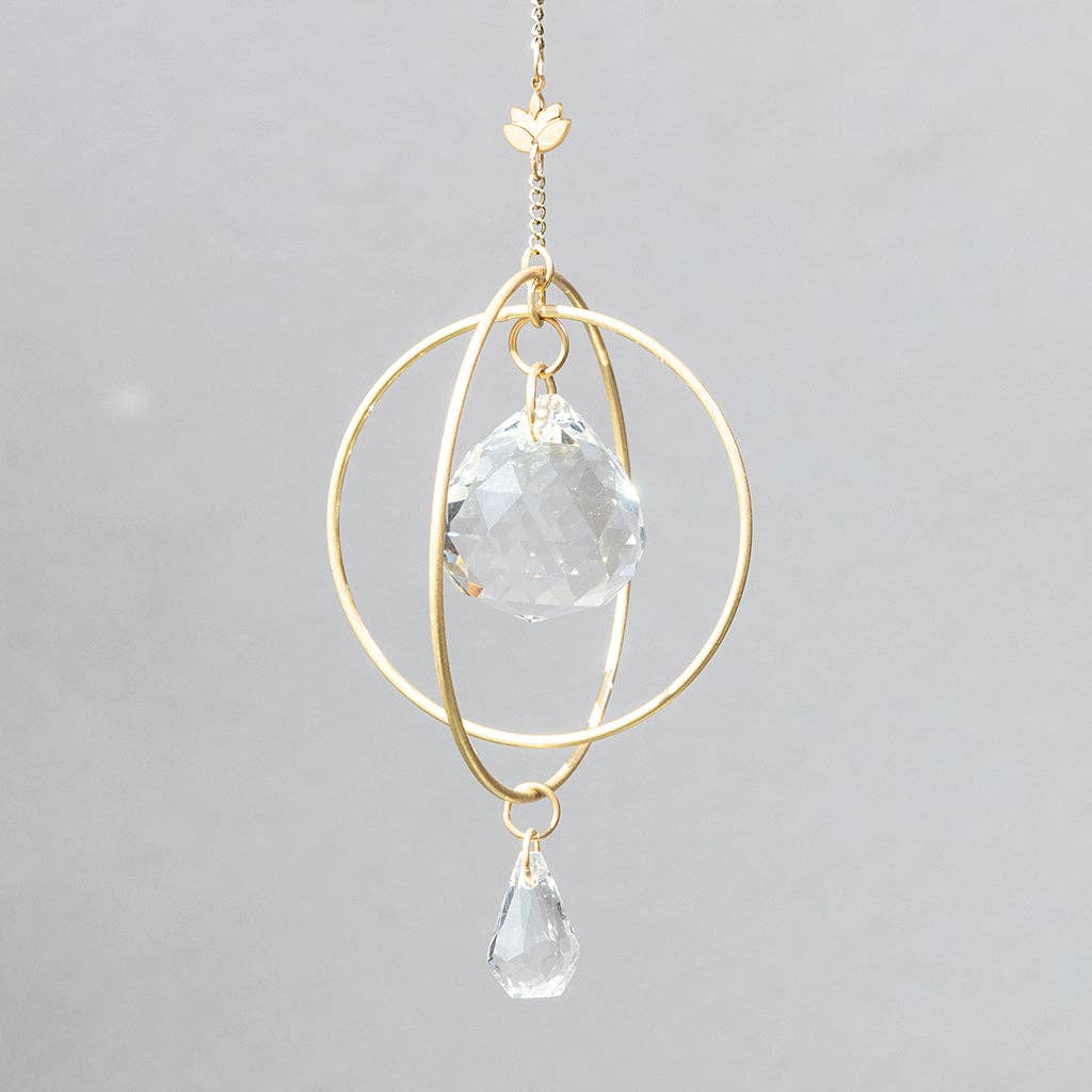 Lotus/Strength Suncatcher