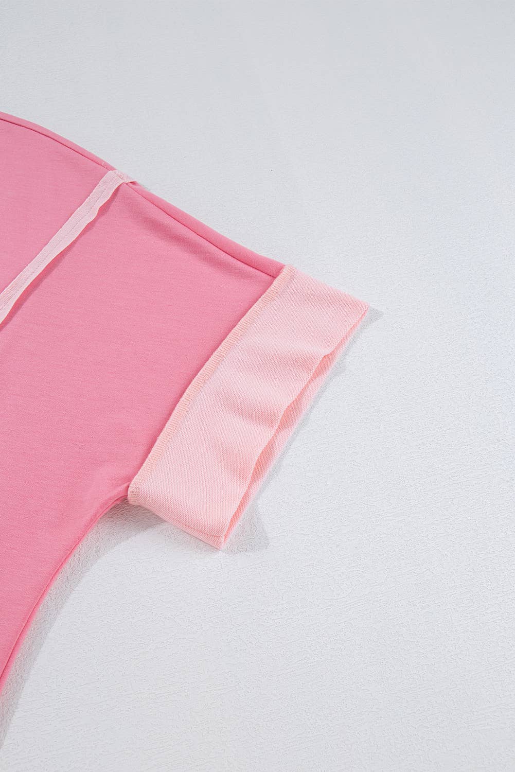 Two Toned Pink Tee (Curvy)