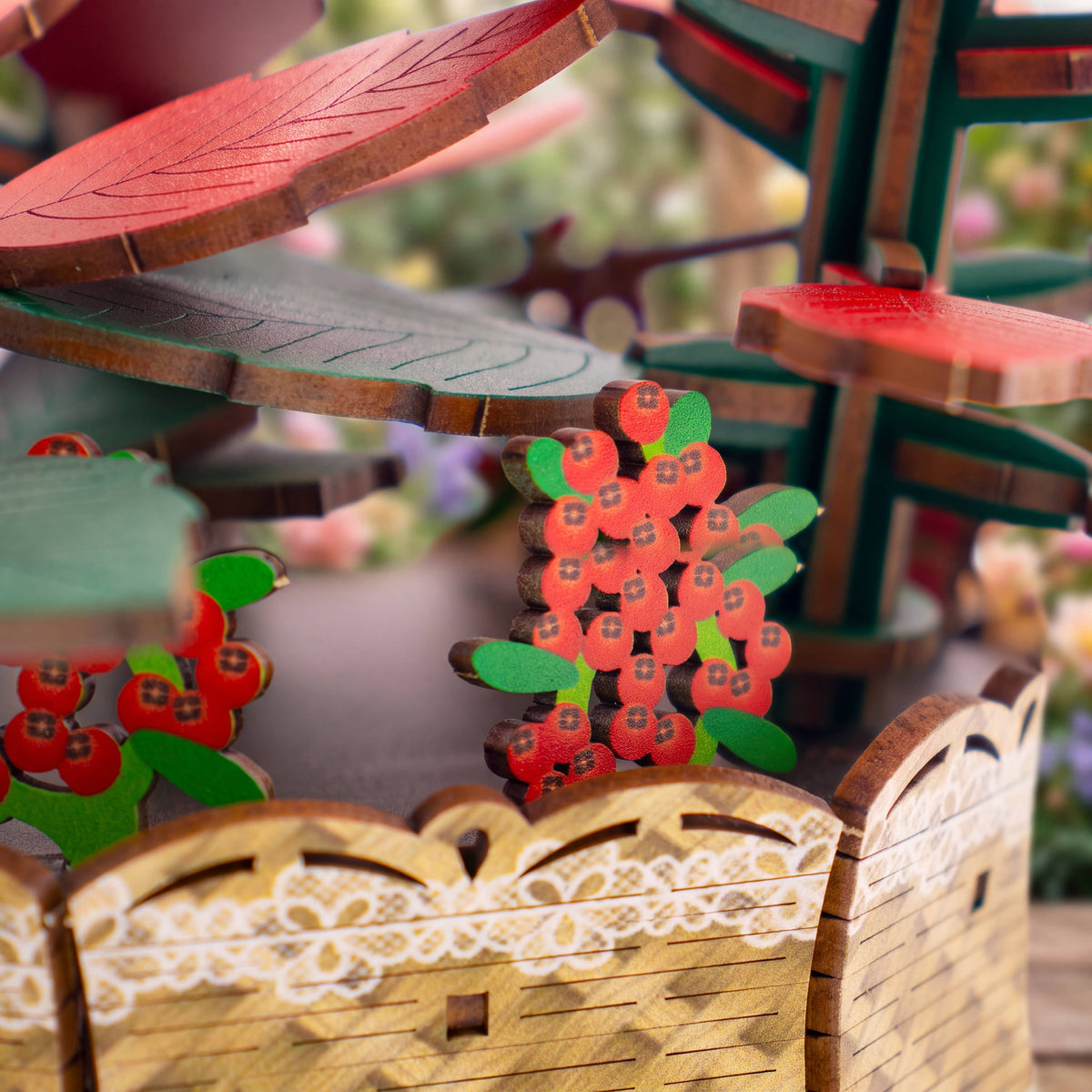 DIY Flower light Kit: Poinsettia