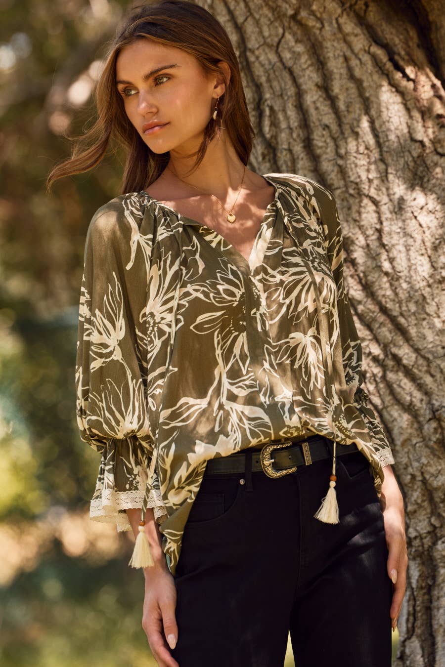 Floral Printed Blouse