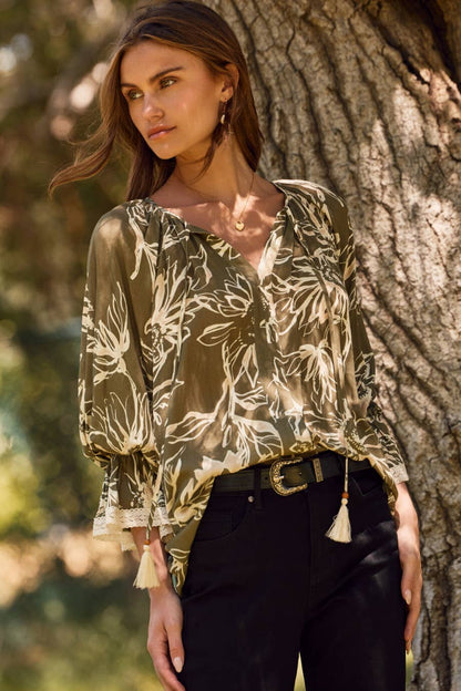 Floral Printed Blouse