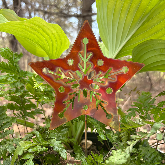 Star Porch Pot Stake