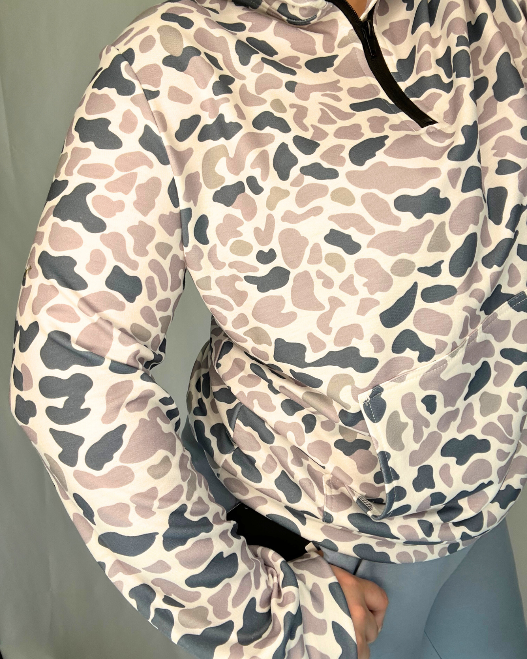 Camouflage Quarter Zip