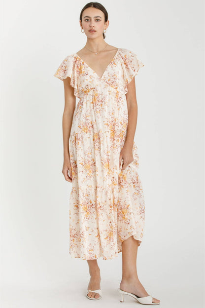 Sunset Blossom Dress