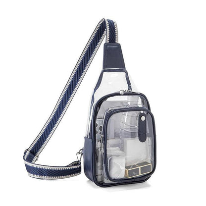 Simple Clear Concerts Sports Adjustable Crossbody Bag MK2PLC6W10BBG380