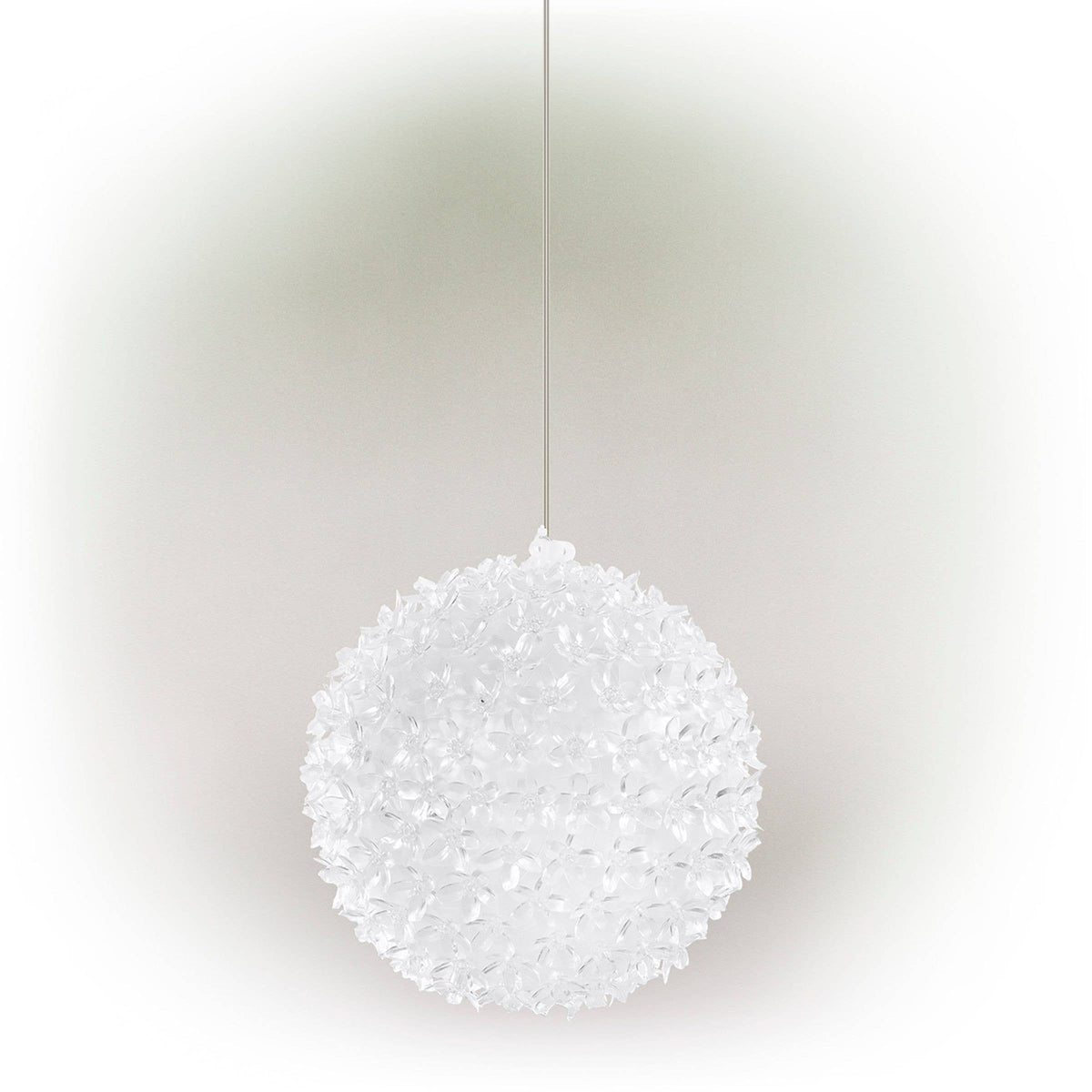Alpine Corporation Twinkling Sphere with Red, Green and Blue