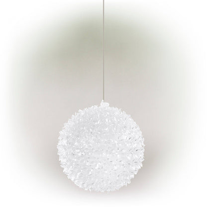 Alpine Corporation Twinkling Sphere with Red, Green and Blue