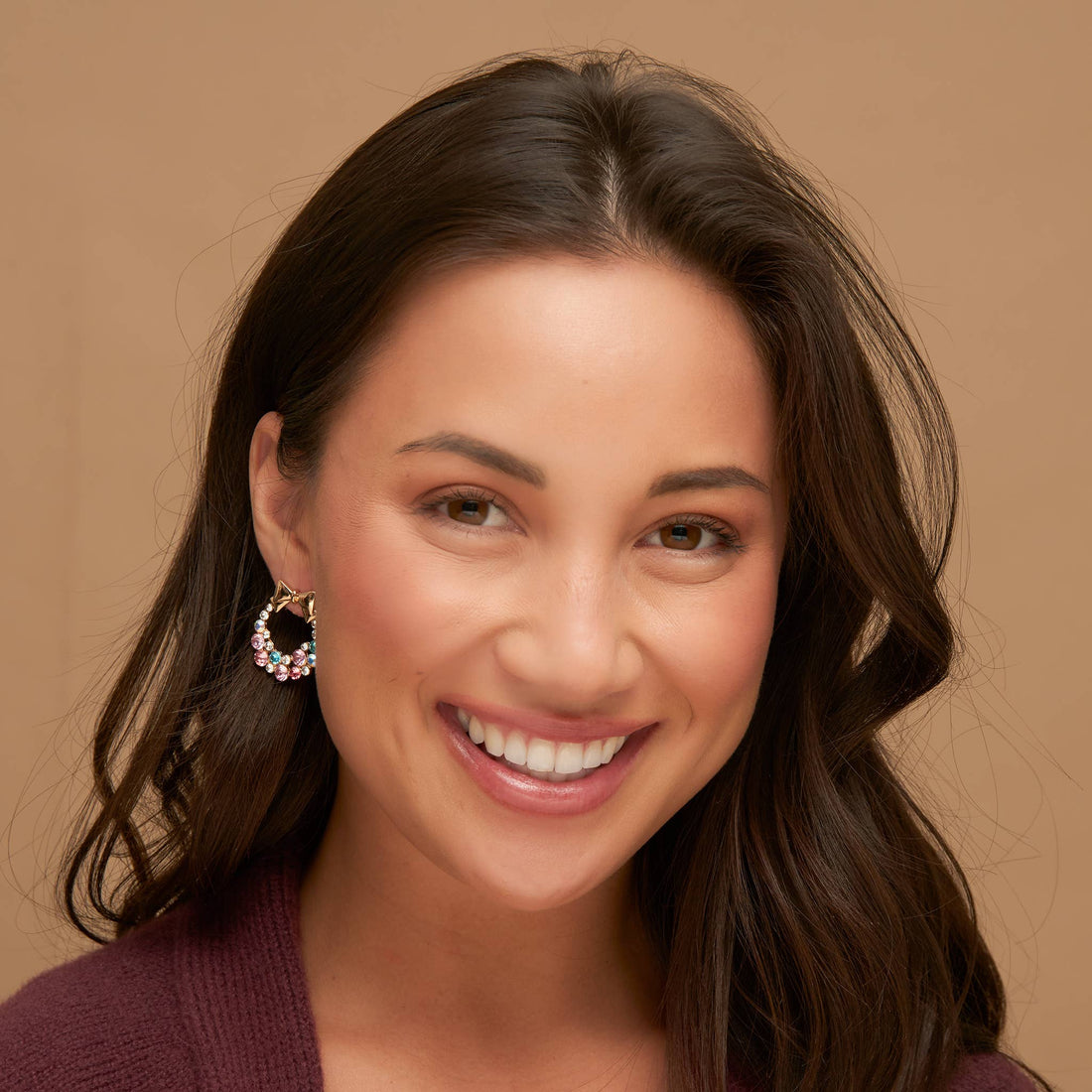 Pastel Wreath Earrings