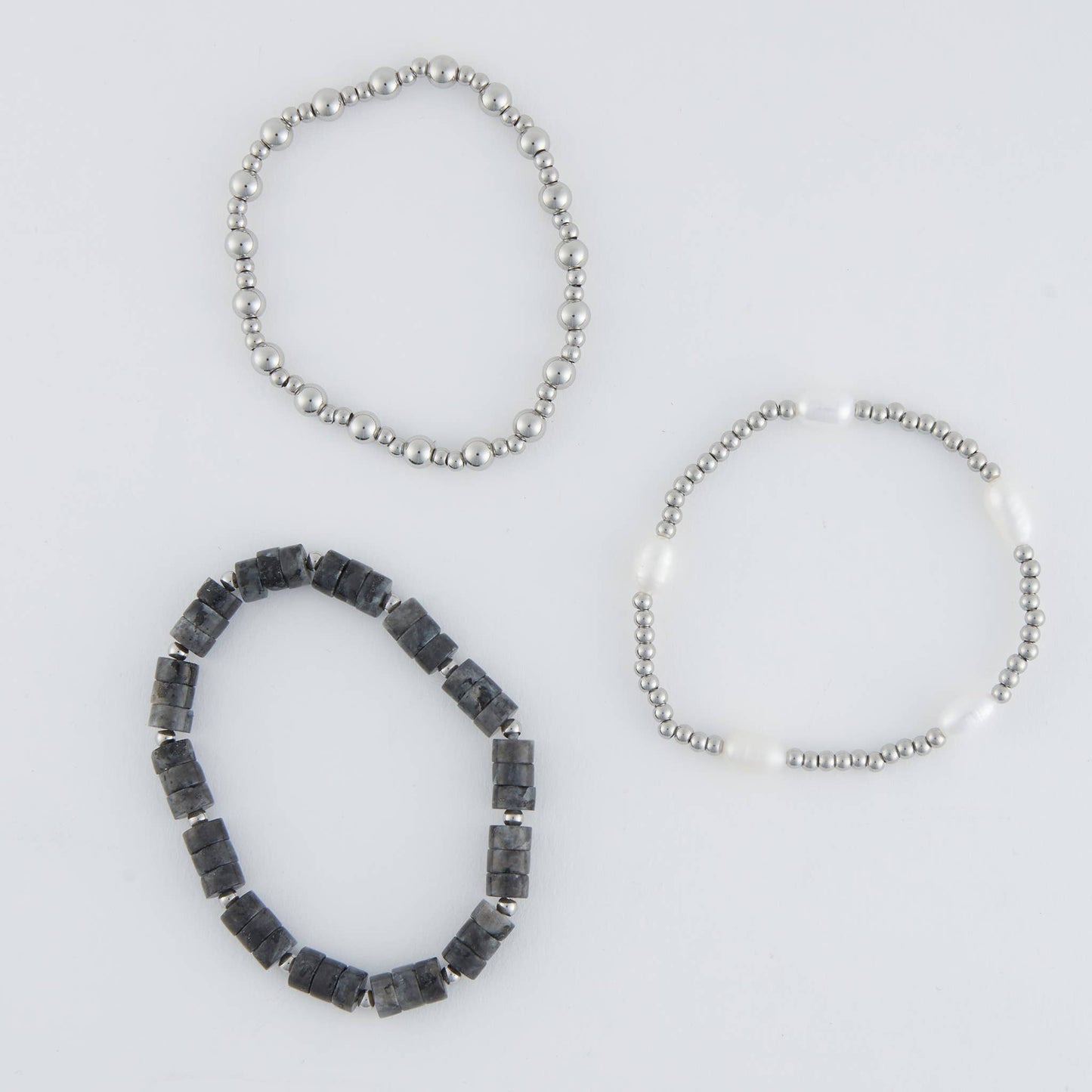 Pearl Bracelet Set