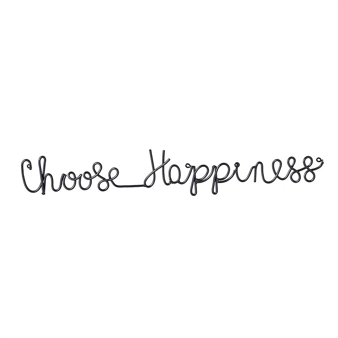 Choose Happiness 3-D Wall Decor