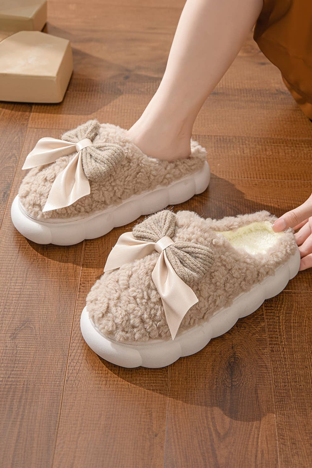 Bow Slippers