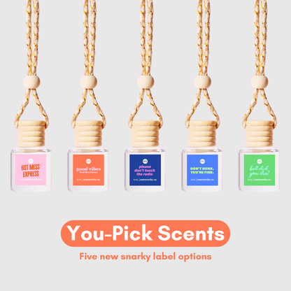 Snarky Car Diffusers | You-Pick Scents | NEW