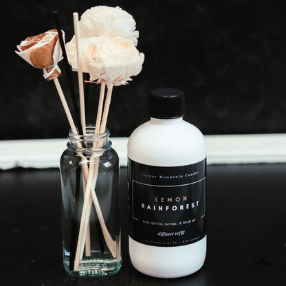 Diffuser Refill Oil Base - 8 oz - Choose Your Scent