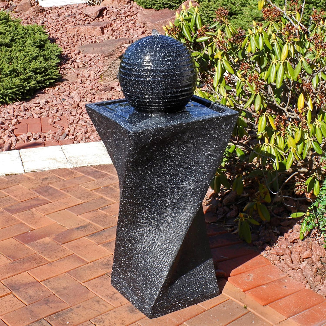 Black Solar Fountain