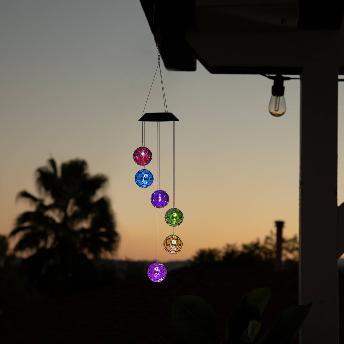 LED Solar Hanging Mobile