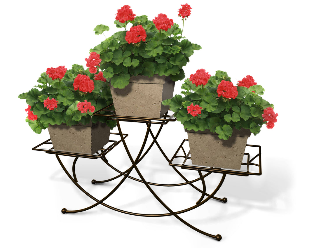 Triple Square Plant Stand