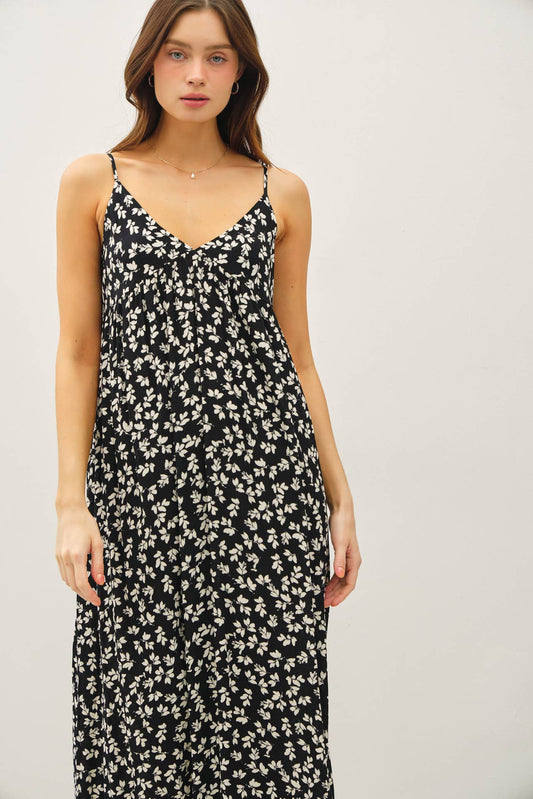 Floral Printed Maxi Dress