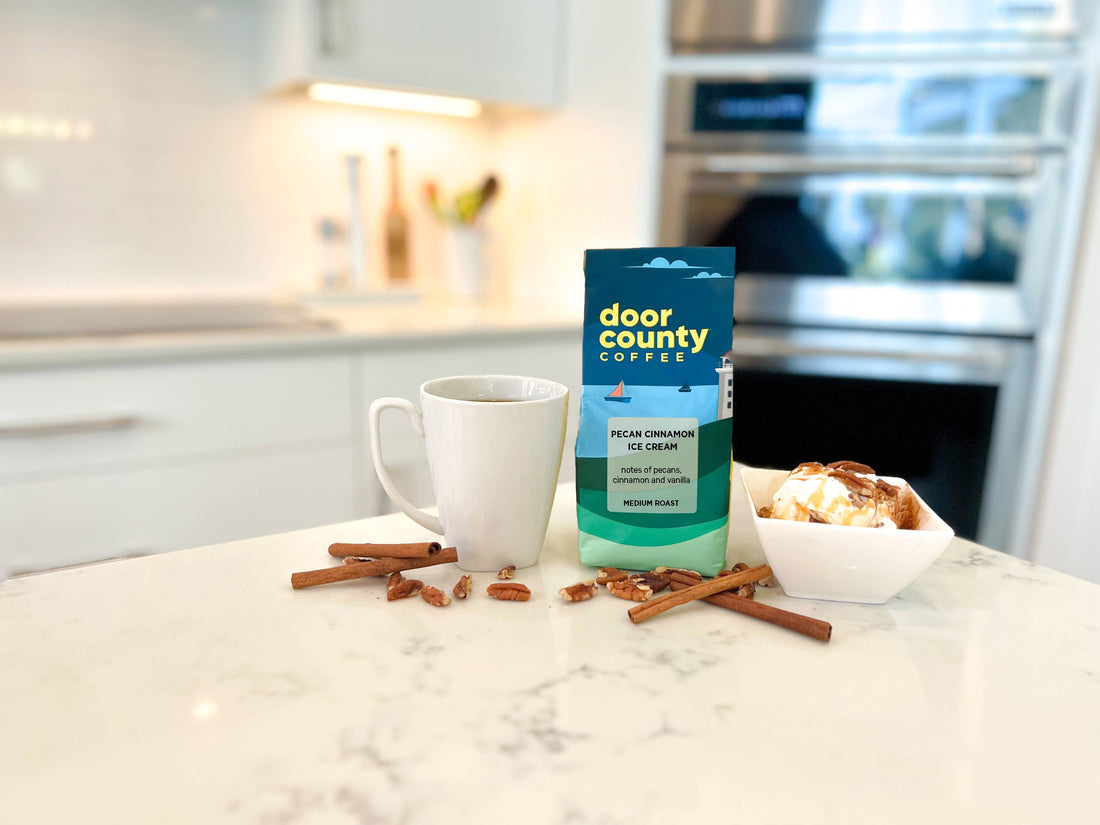 Pecan Cinnamon Ice Cream Coffee