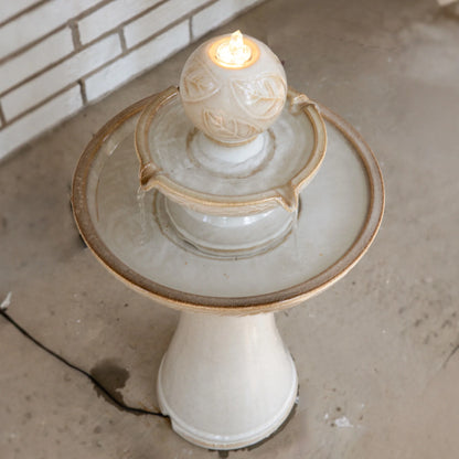 Gentle Glow 2-Tier Fountain