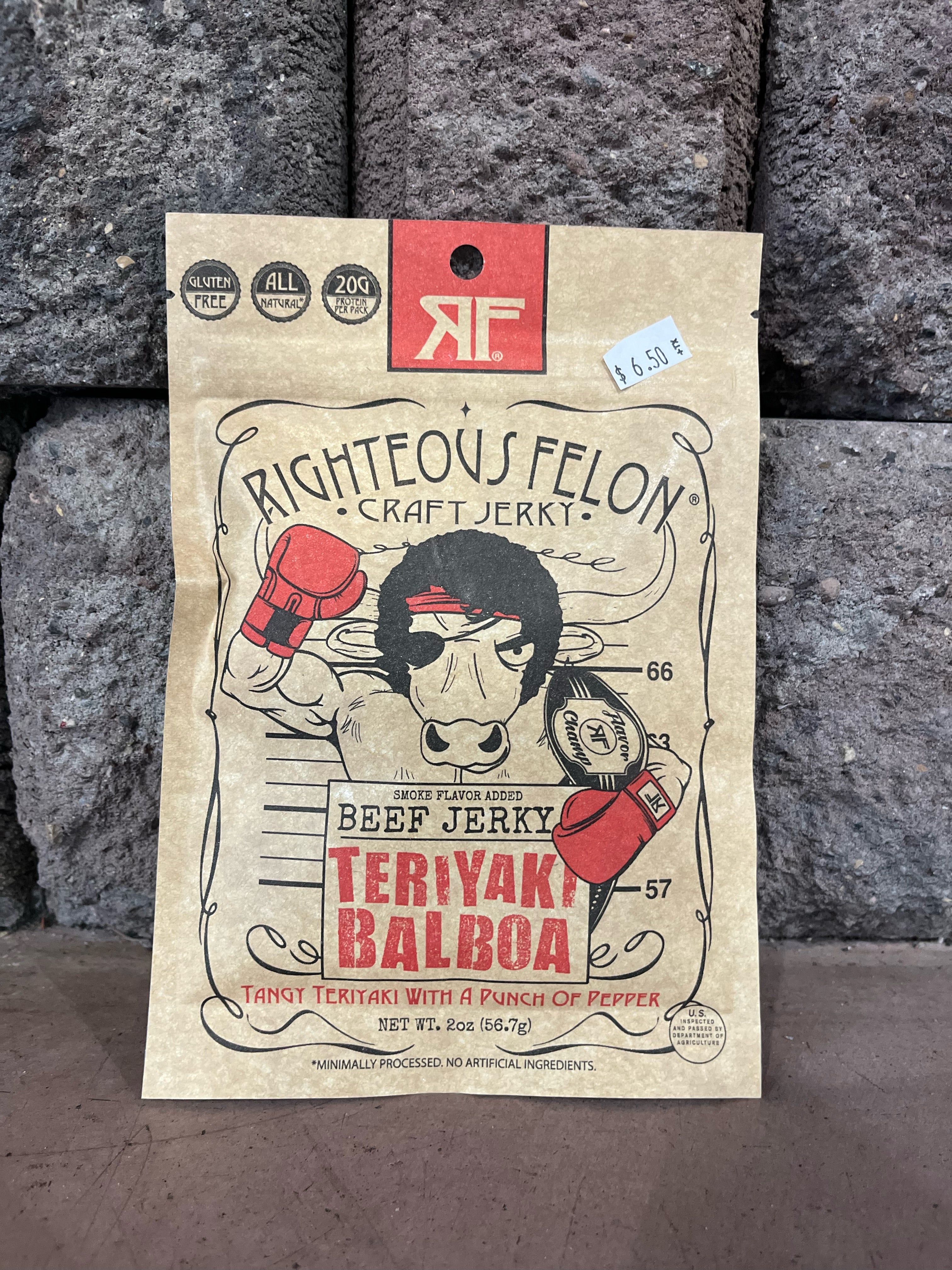 Righteous Felon Craft Jerky