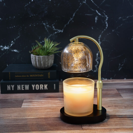 Luna CandleWarmer- Mercury Glass