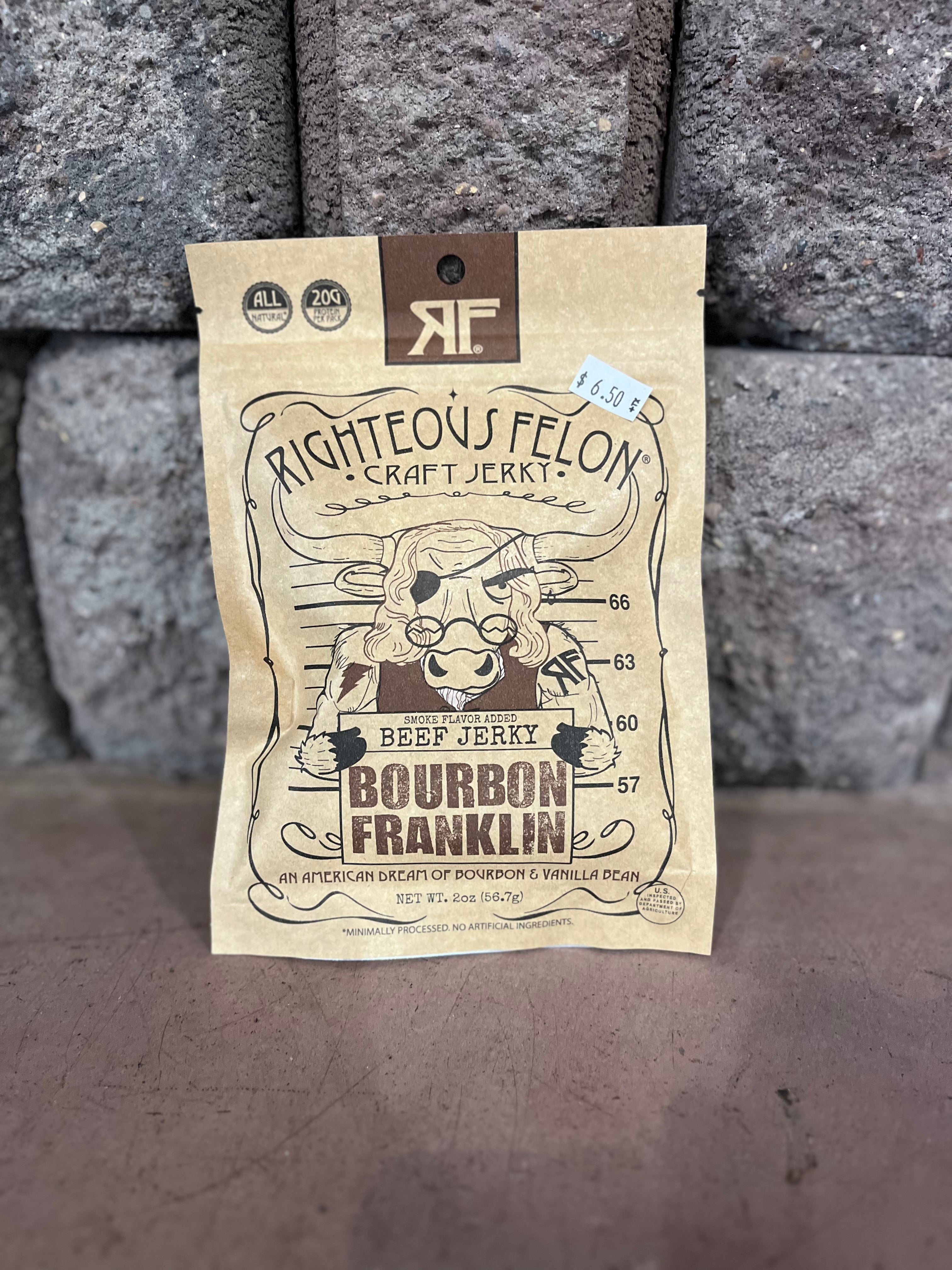Righteous Felon Craft Jerky