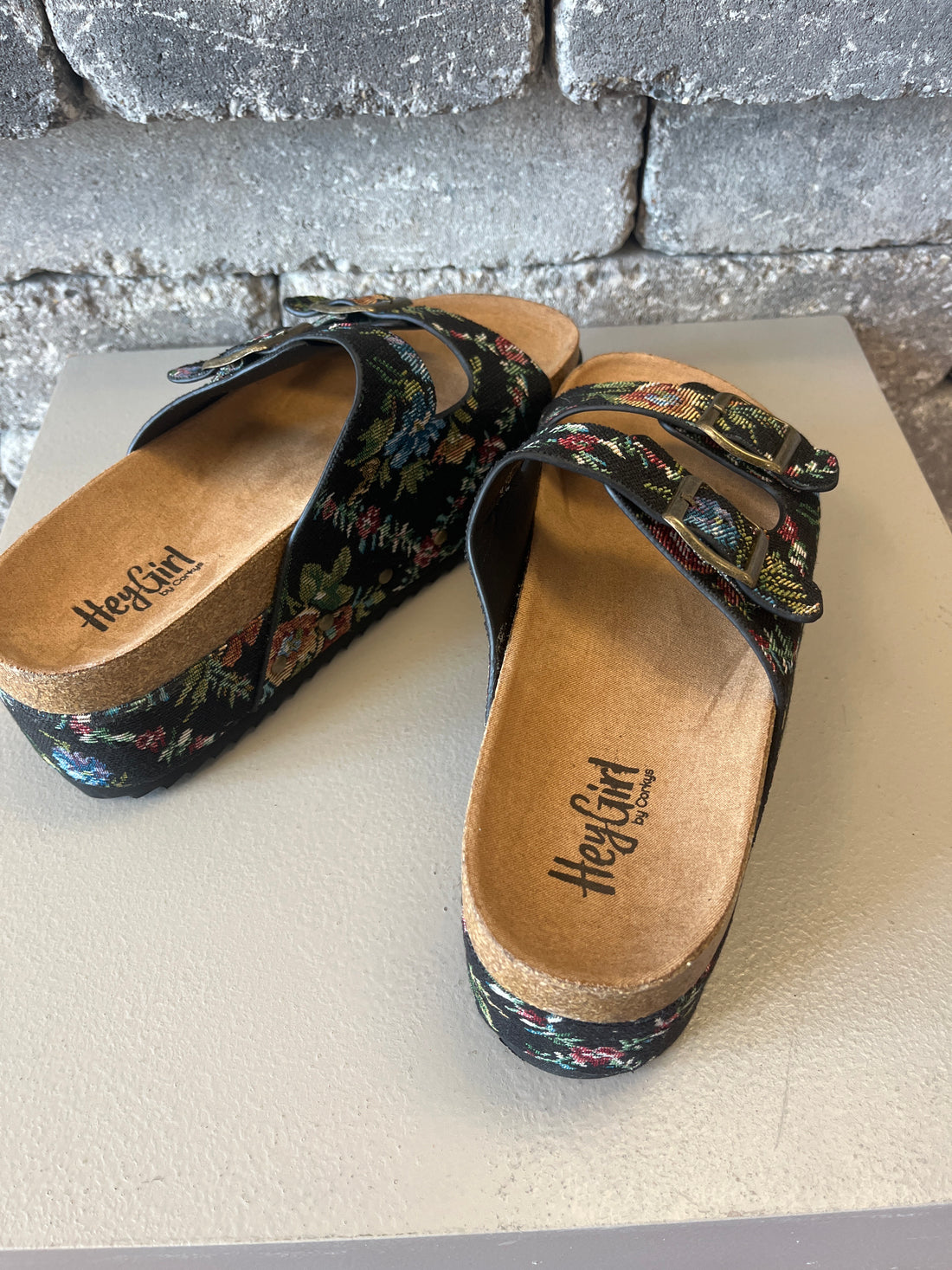 Floral Sandal Platforms