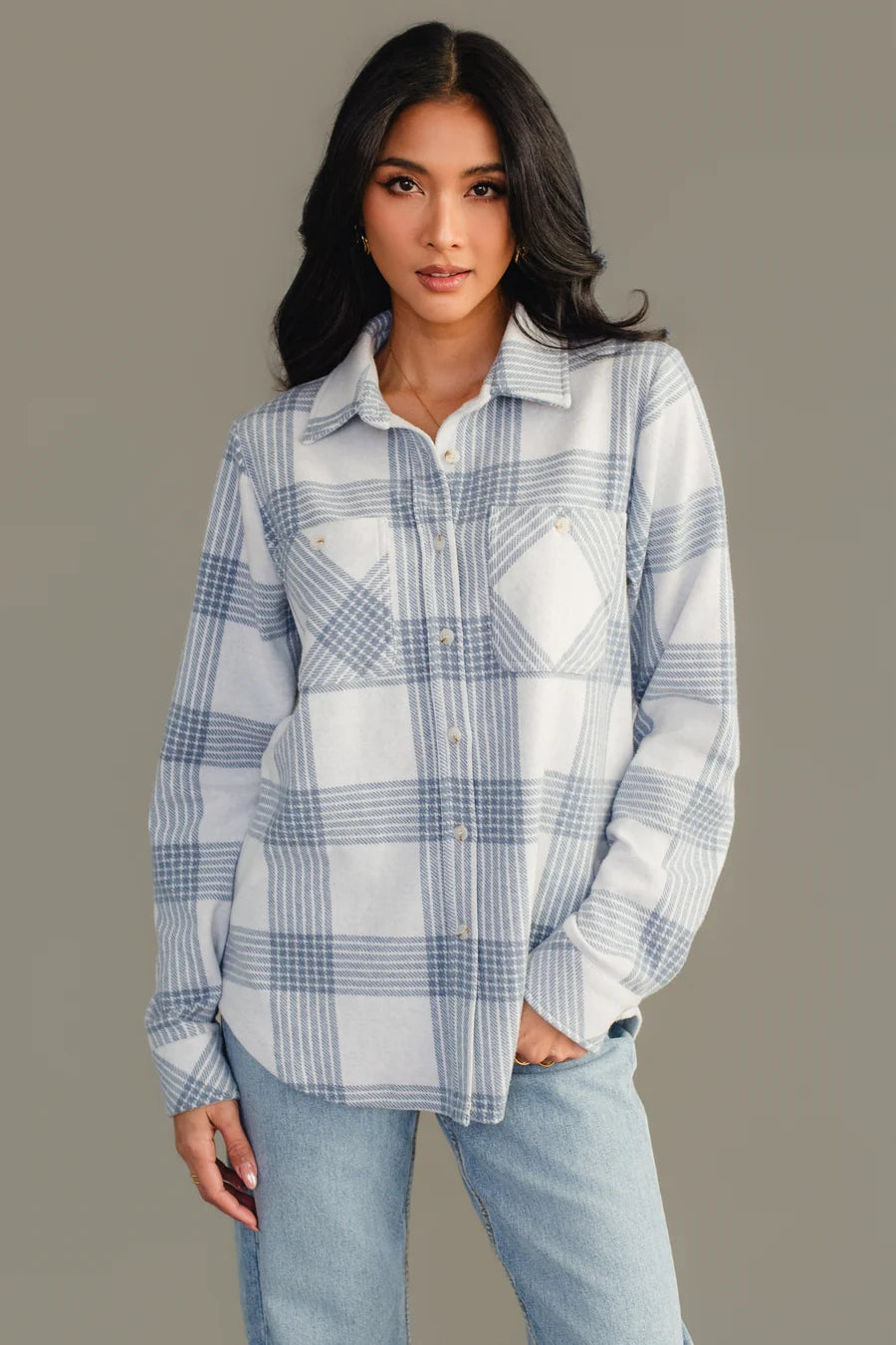 Plaid Button Up