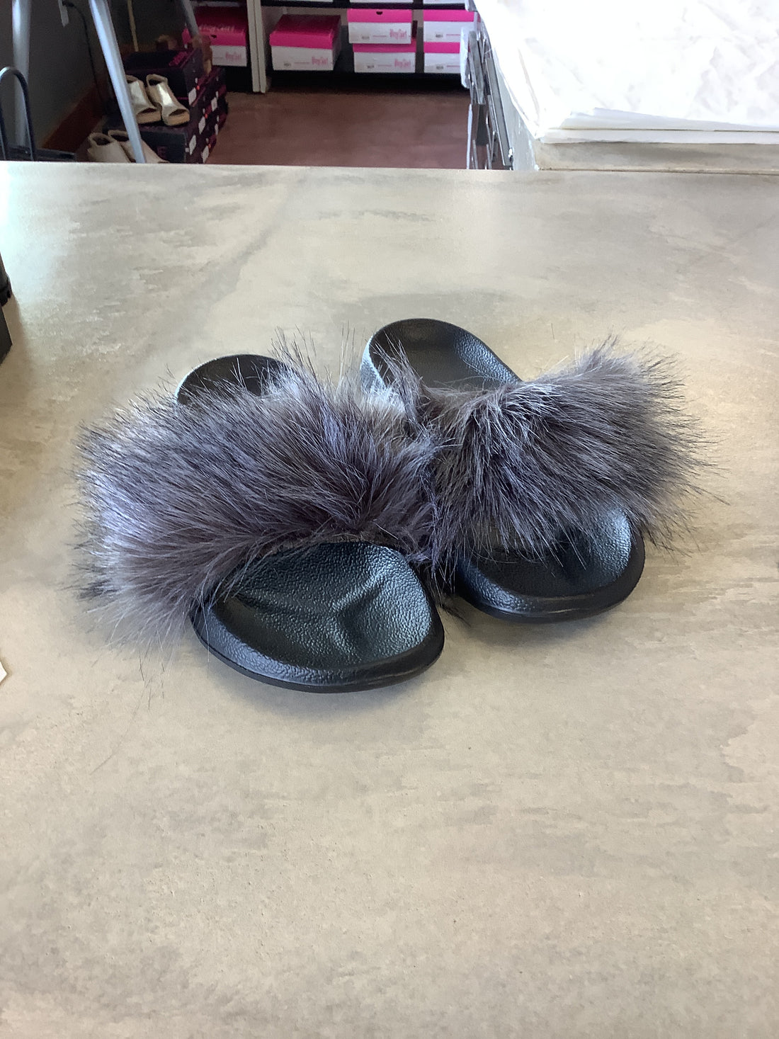 Fur Slippers