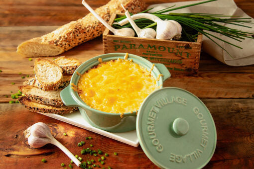 Garlic Bread Baked Dip
