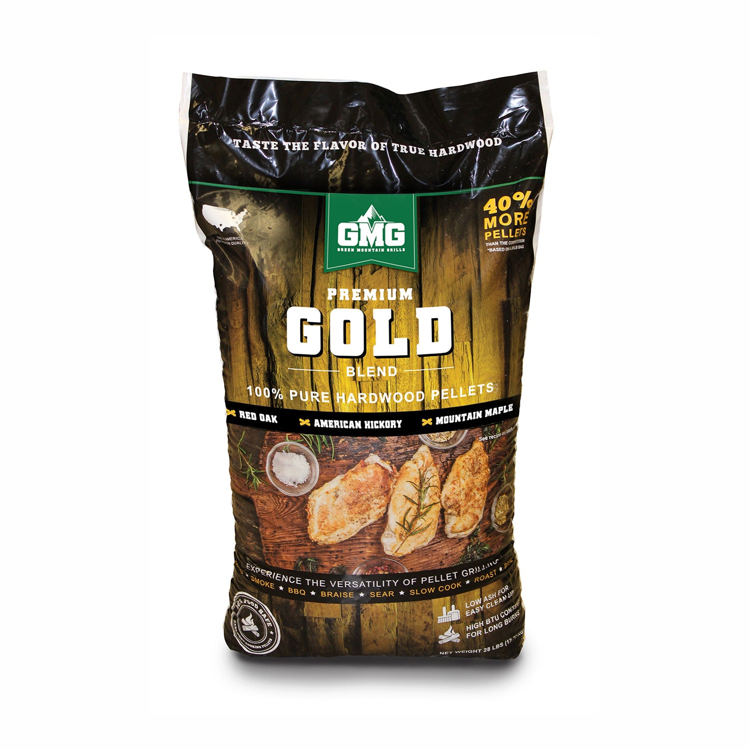 GMG Hardwood Pellet Blends - 28 LB Bag