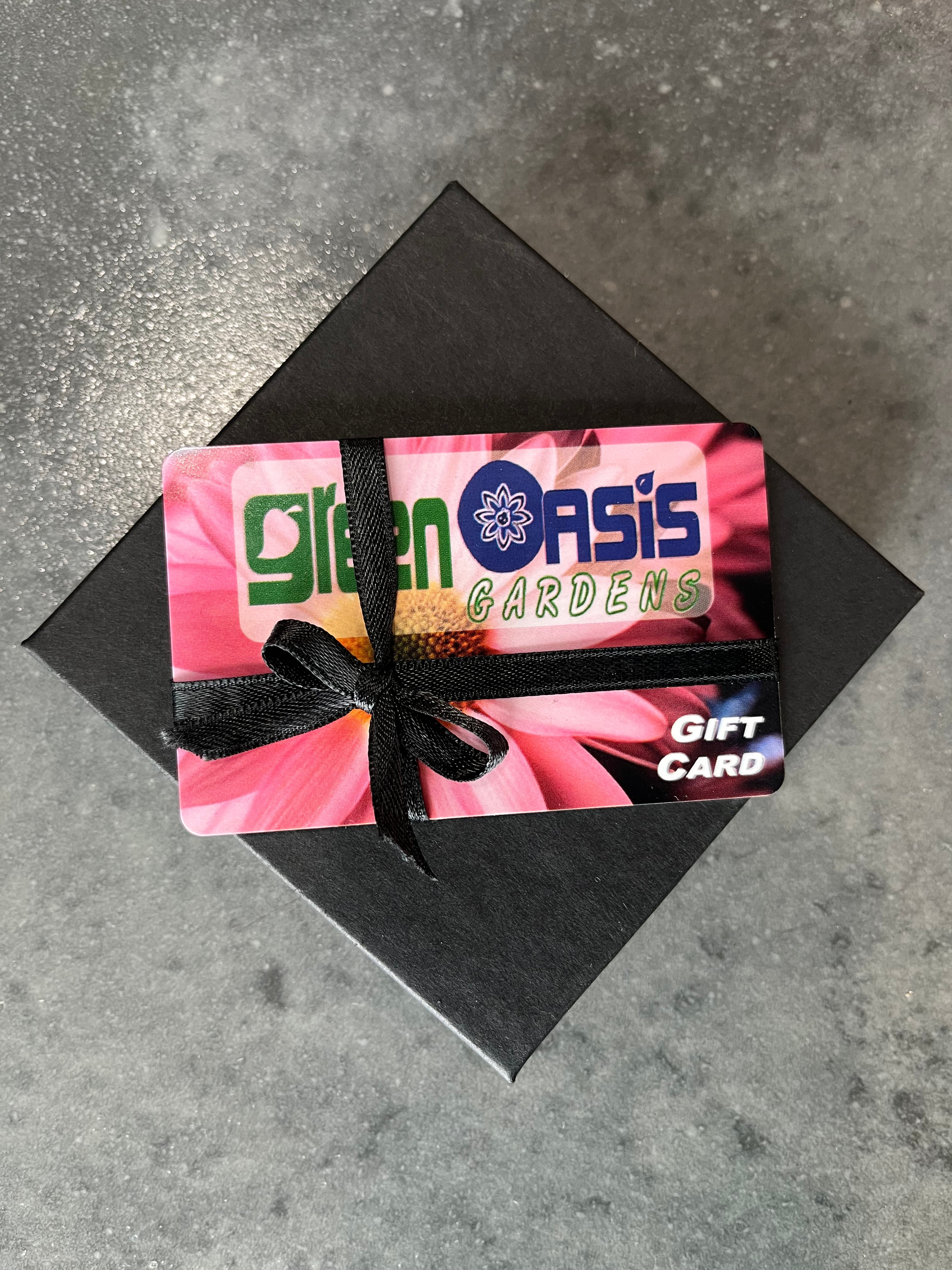 Green Oasis Gardens/Wildflower Boutique Gift Card