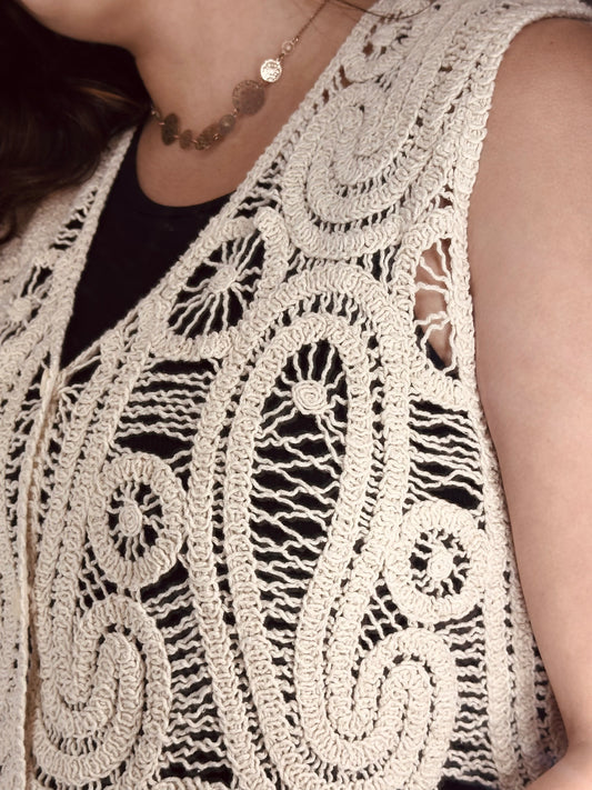Mali Crochet Vest