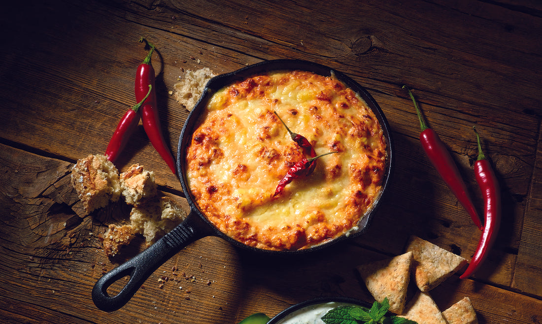 Cheesy Nacho Baked Dip