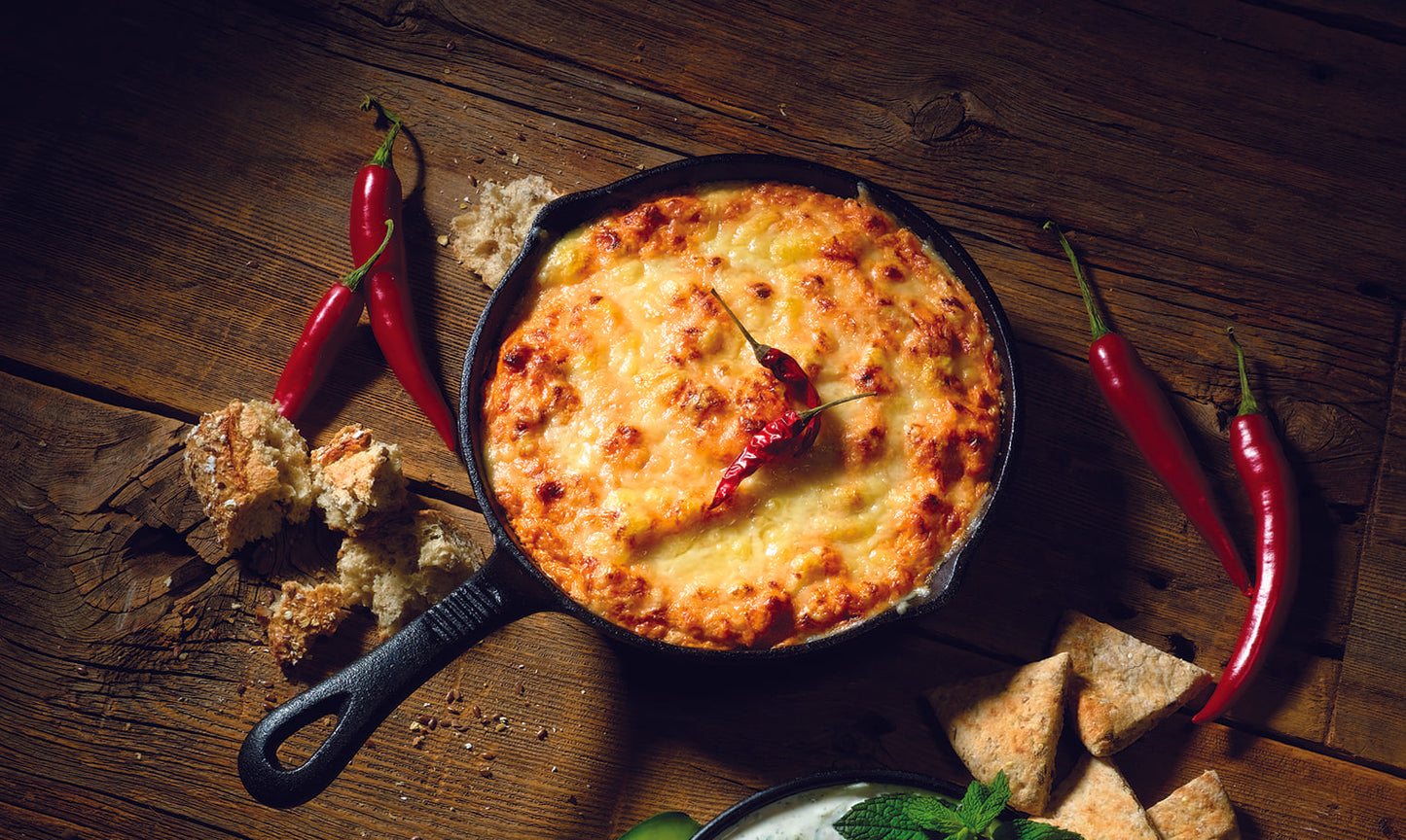 Cheesy Nacho Baked Dip