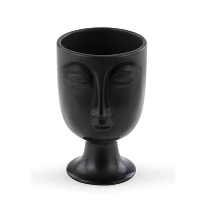 Face Pot in Black