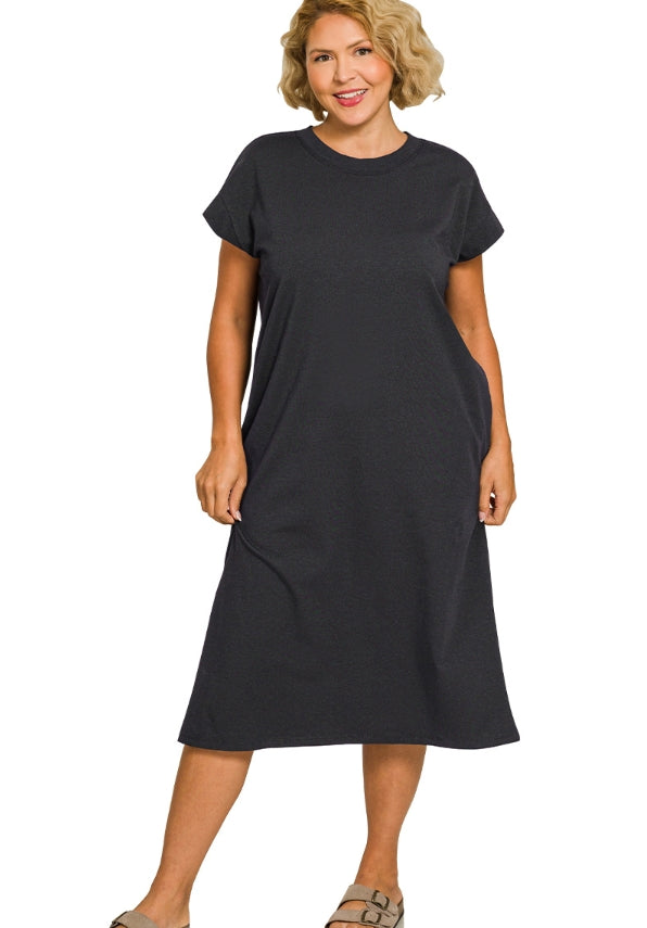 Coffee Date Dress (Curvy)