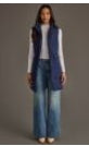 Navy Long Vest