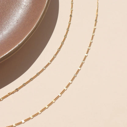 Sunburst Chain - 14"