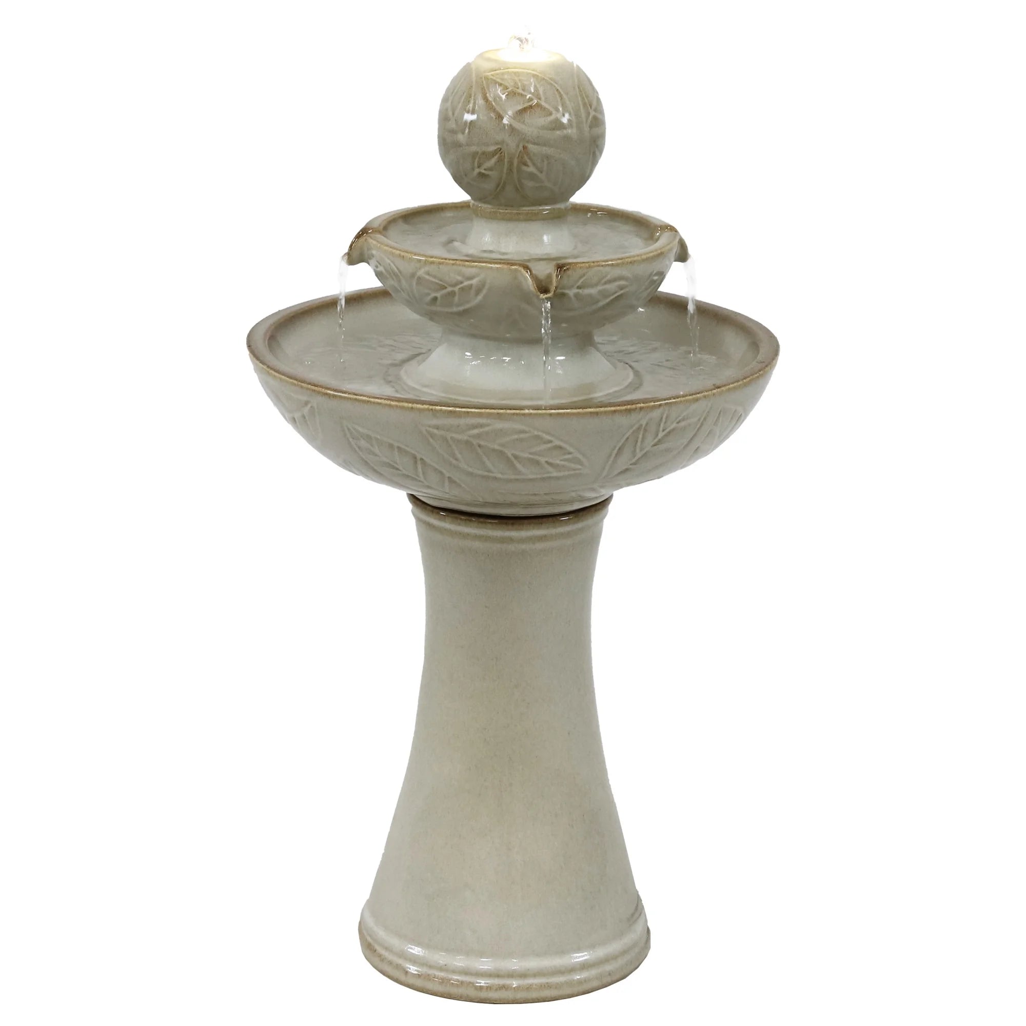 Gentle Glow 2-Tier Fountain