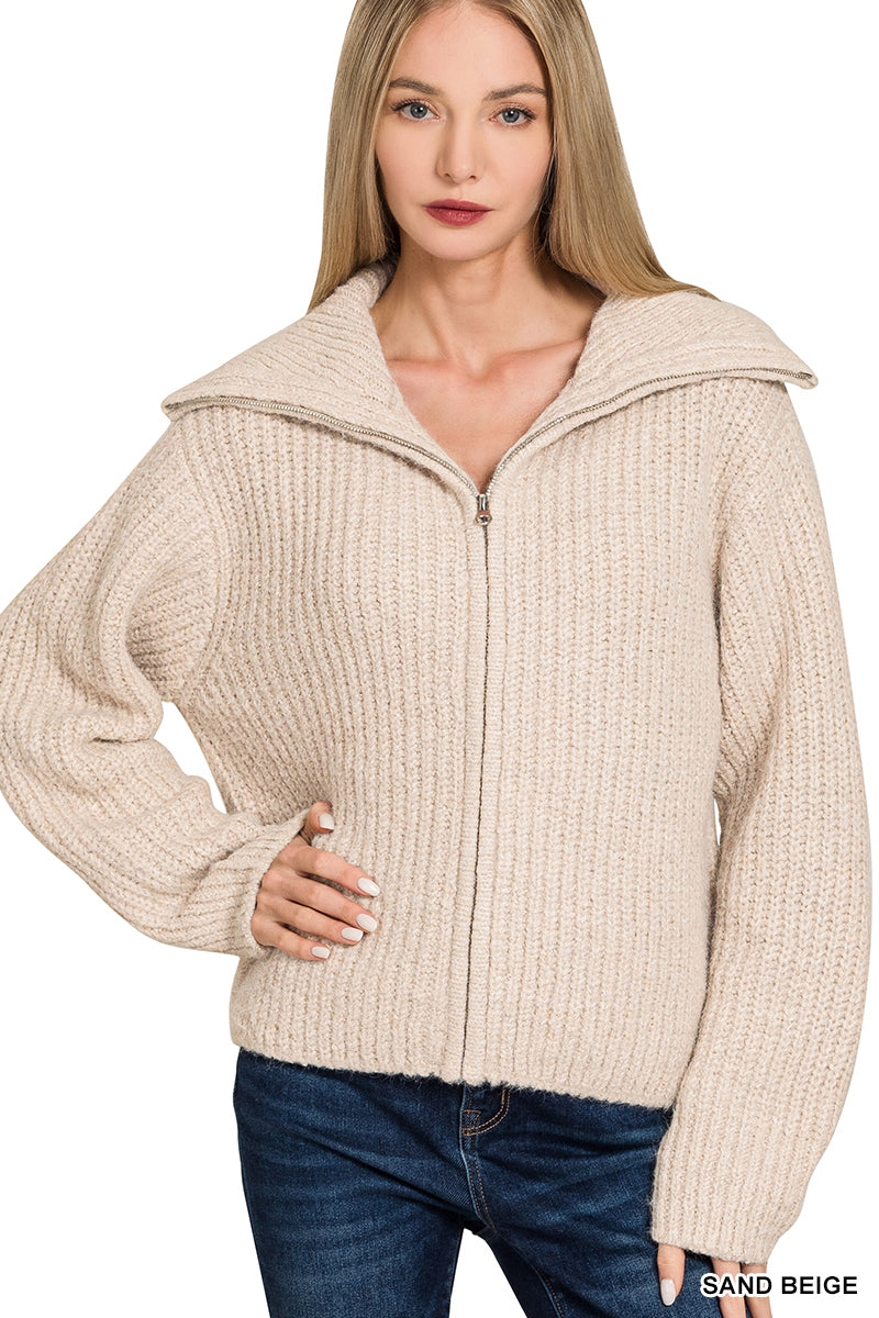 Daisy Zip Up