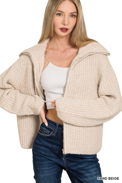 Daisy Zip Up