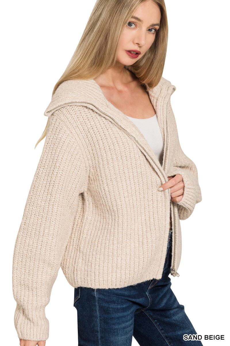 Daisy Zip Up