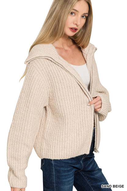 Daisy Zip Up
