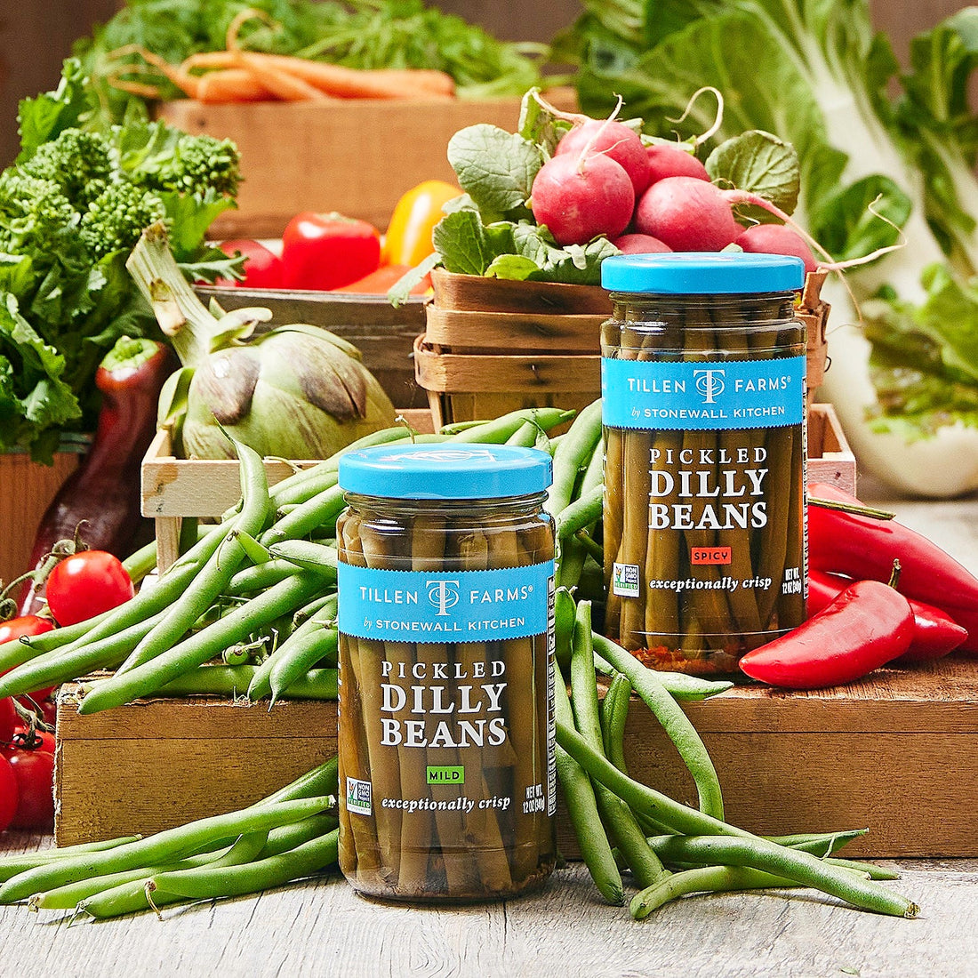 Pickled Dilly Beans