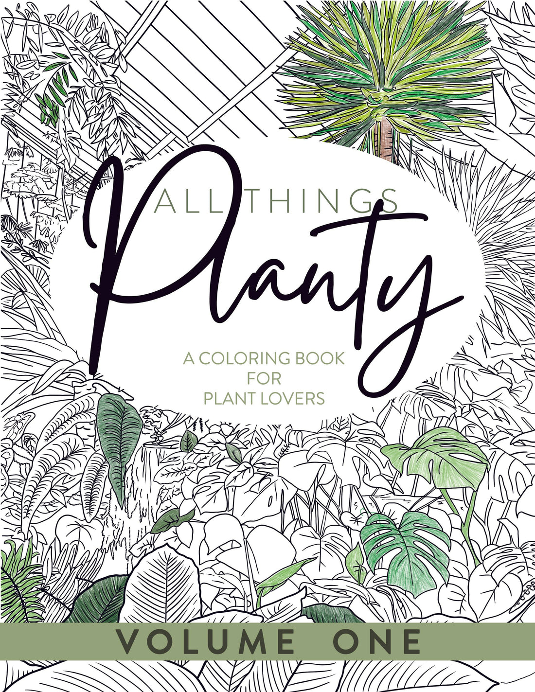 All Things Planty Coloring Book