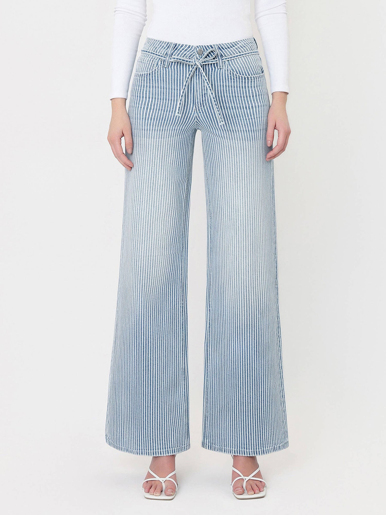 Pinstripe Play Jeans