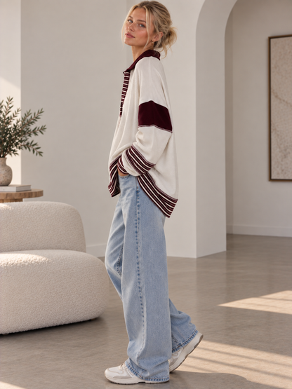 SOLID LOOSE FIT TOP