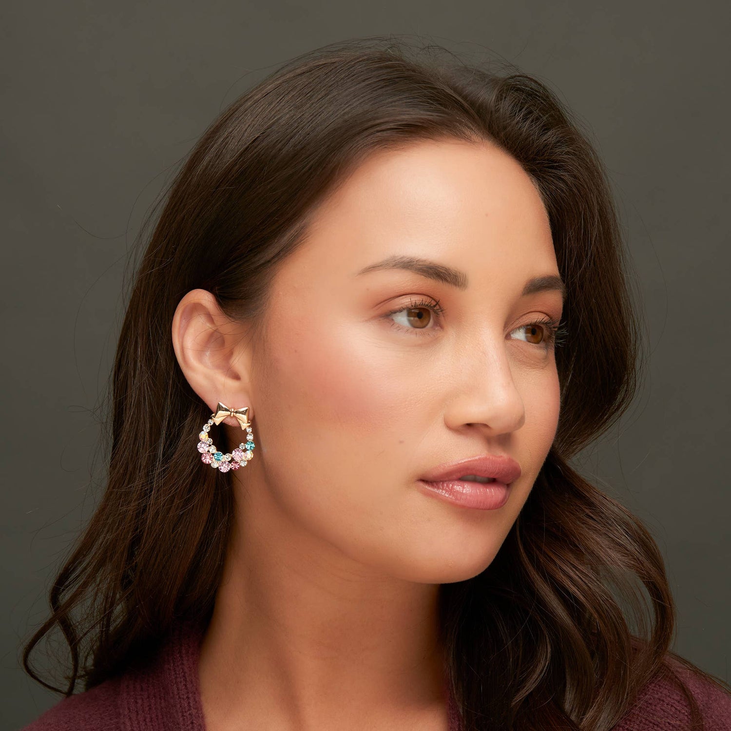 Pastel Wreath Earrings